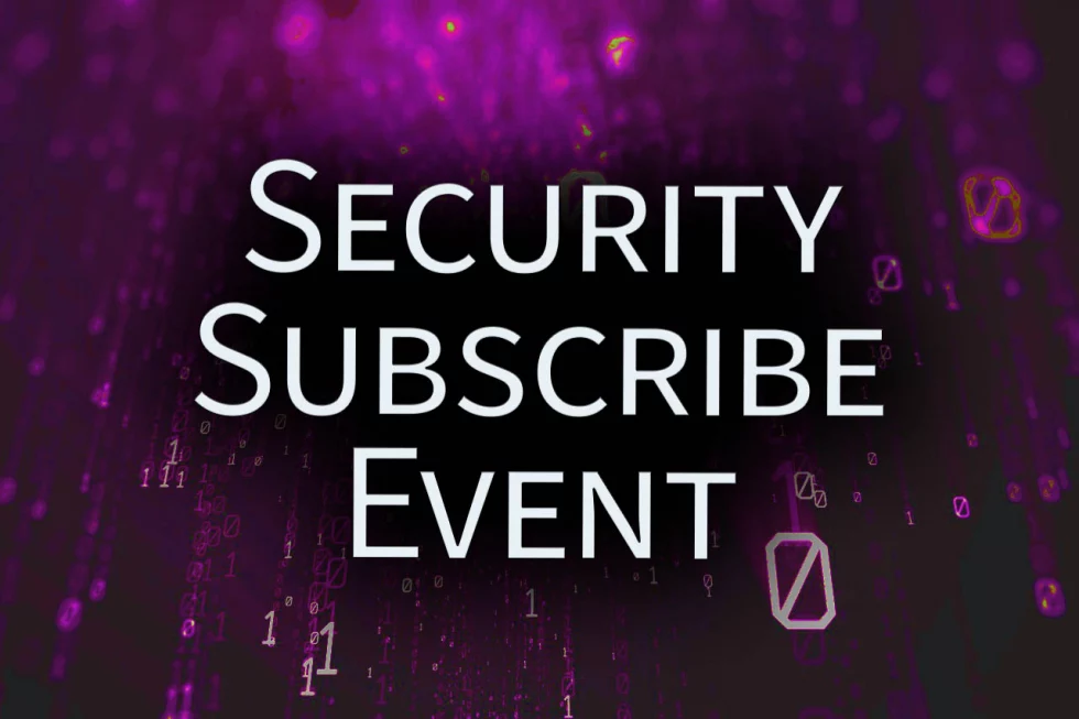 SecuritySubscribeEvent
