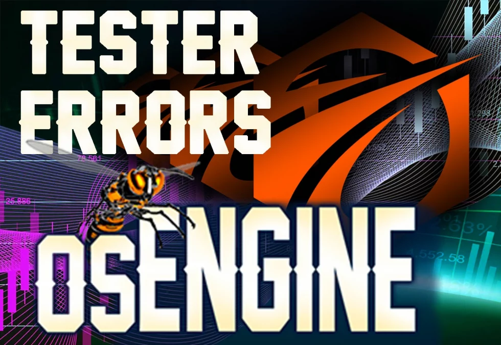 Errors during testing in OsEngine and other platforms.