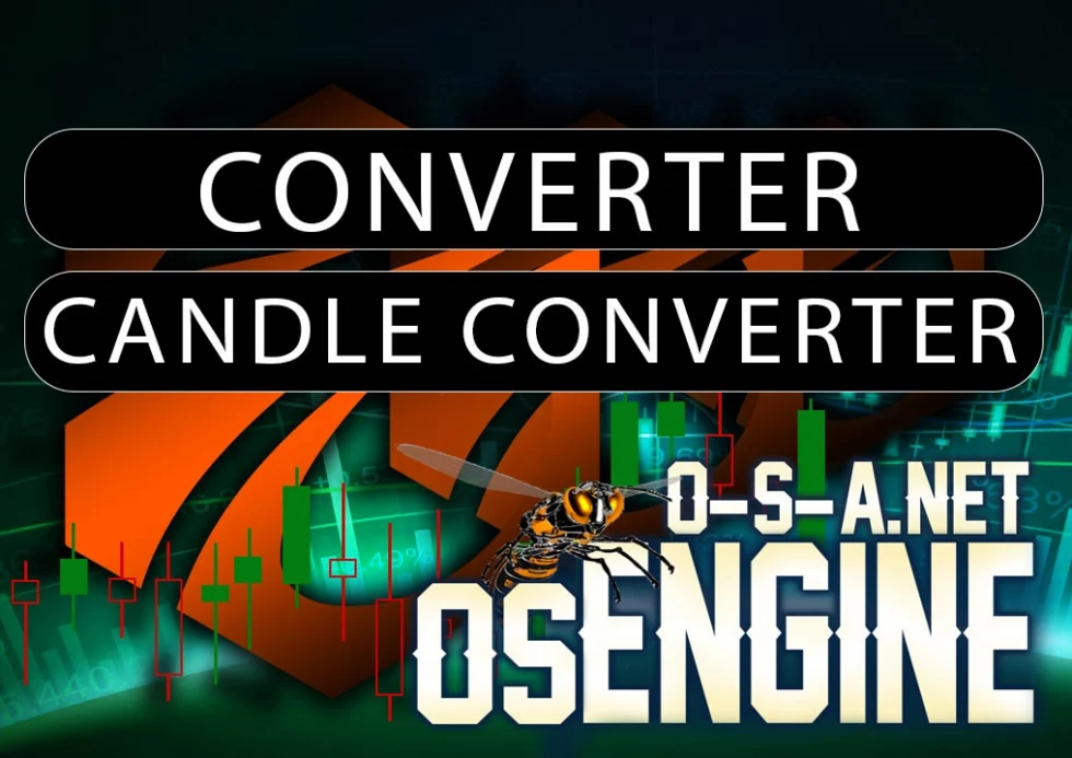 OsEngine. Main menu. Converter. Candle converter.