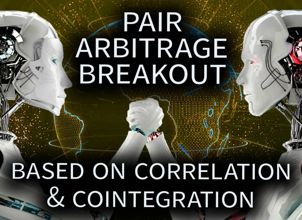 Robot for pair arbitrage on a breakout based on correlation and cointegration in OsEngine.