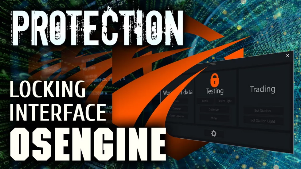 Locking the OsEngine Interface with a Password.