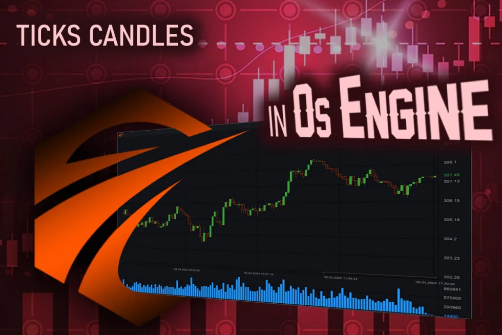 Ticks candles in OsEngine.