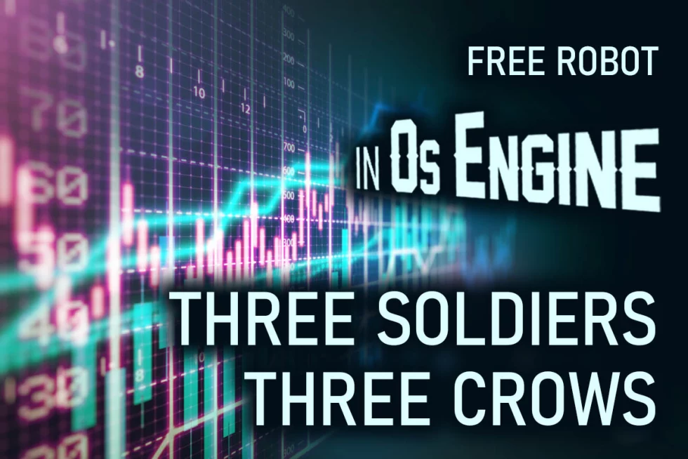 Free Robot: Three Soldiers and Three Crows in OsEngine.