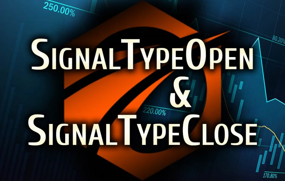 Position Control by Different Entry Types Using SignalTypeOpen and SignalTypeClose