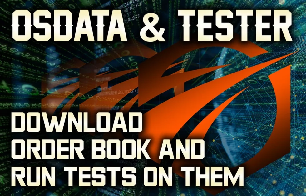 OsData and Tester. We download order book snapshots and run tests on them.