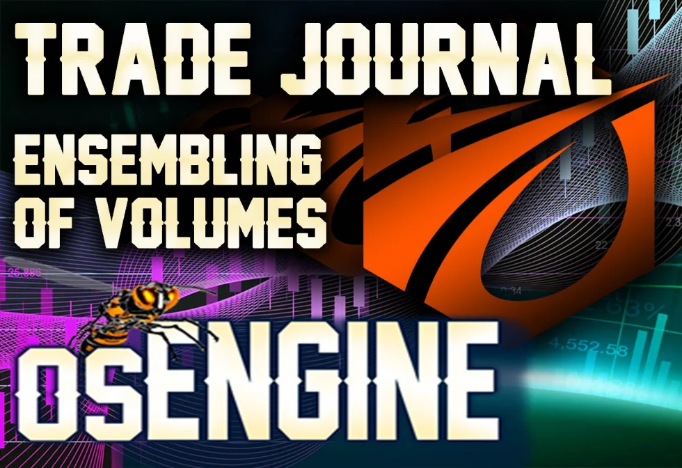 Trade journal. Ensembling of volumes.