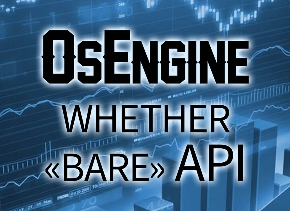 The difference between creating robots on API and terminal for algorithmic trading in Os Engine.